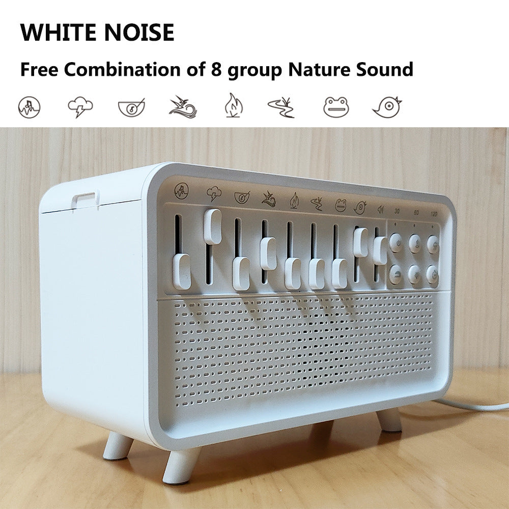 White Noise Sleep Night Light – Premium Edition