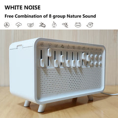 White Noise Sleep Night Light – Premium Edition